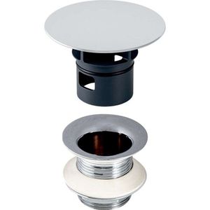 GEBERIT - Příslušenství Odpadový ventil s voľným prívodom a krytom ventilu, lesklý chróm 152.080.21.1 vyobraziť