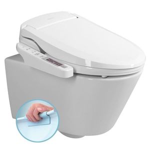SAPHO - AVVA závesné WC s elektronickým bidetom BLOOMING EKO PLUS NB-1160D-3 vyobraziť
