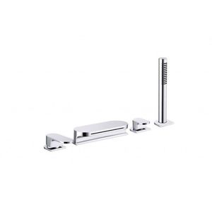 RAVAK - Chrome Batéria na okraj vane CR 025.00, 4-otvorová inštalácia, chróm X070073 vyobraziť