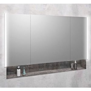 SAPHO - INTEGRA zápustná galérka s LED osvetlením, 125x70cm IN125 vyobraziť