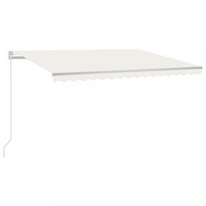 Ručne zaťahovací markíza 450x350 cm Dekorhome vyobraziť