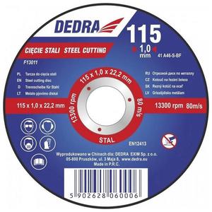 Rezný kotúč na nerezovú oceľ 115x1, 0x22, 2 mm vyobraziť