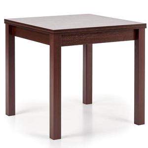 Rozkladací stôl Gracjan 80/160x80cm Płyta/Abs/Mdf – Tmavé Orech vyobraziť