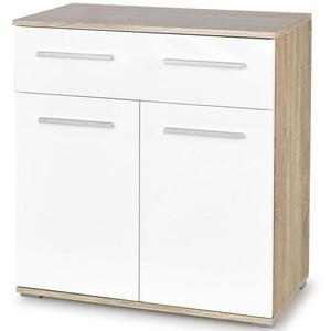 Komoda Lima KM-1 sonoma/biela vyobraziť