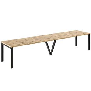 Rozkladací stôl 130-405 cm Titan dub Artisan vyobraziť