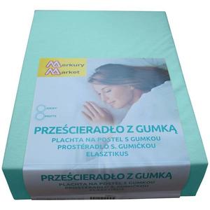 Plachta na posteľ jersey 90x200 farba 4704 morská vyobraziť