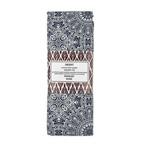 Napínacia plachta Orient bavlna ecru/indigo 160x200 + 25 Merkury Home vyobraziť