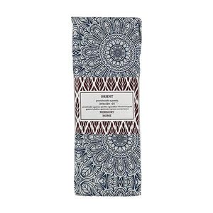 Napínacia plachta Orient bavlna ecru/indigo 220x200 + 25 Merkury Home vyobraziť