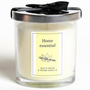 Vonná sviečka White Musk&Warm Vanilla 8x9 cm vyobraziť