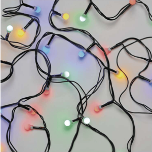 EMOS LED vonkajšie reťaz - guličky 30m, multicolor, časovač D5AM04 vyobraziť