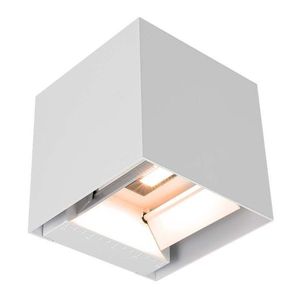 LED Solution Biele LED fasádne solárne svietidlo hranaté s pohybovým čidlom 9W IP65 Farba svetla: Denná biela 11887 vyobraziť