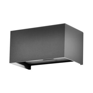 LED Solution Šedé fasádne LED svietidlo obdĺžnikové 24W IP65 Farba svetla: Denná biela 2980 vyobraziť