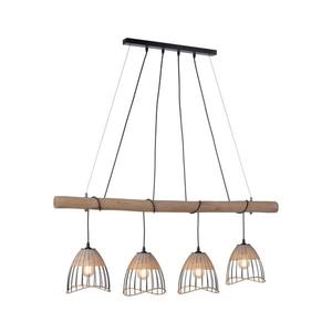 Leuchten Direkt Leuchten Direkt 11156-79 - Luster na lanku REED 4xE27/60W/230V vyobraziť