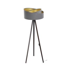 Stojacia lampa GALAXY 1xE27/60W/230V šedá/wenge vyobraziť