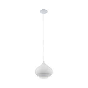 Eglo 96883 - Luster na lanku CAMBORNE 1xE27/60W/230V biela vyobraziť