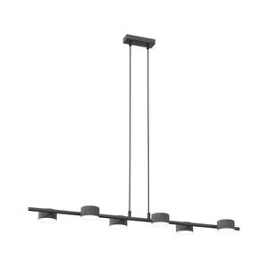EMIBIG Luster na lanku SORA 6xGX53/12W/230V čierna vyobraziť