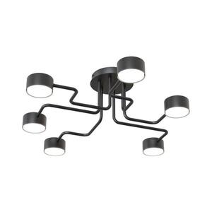 EMIBIG Luster na tyči KURAGE 6xGX53/12W/230V čierna vyobraziť