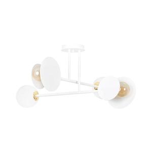 EMIBIG Luster na tyči MINERVA 2xE27/15W + 2xE14/10W/230V biela vyobraziť