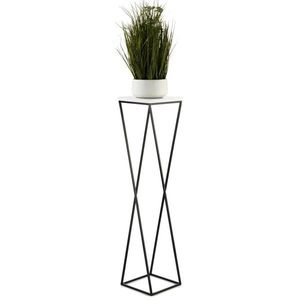 Květinový stojan LOFT I 100 cm černý/bílý vyobraziť
