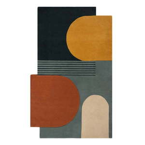 Ručne tkaný vlnený koberec 150x240 cm Lozenge – Flair Rugs vyobraziť