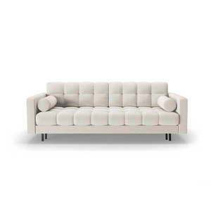 Krémovobiela rozkladacia/s úložným priestorom pohovka 222 cm Bali – Cosmopolitan Design vyobraziť