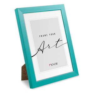 Tyrkysovomodrý stojací/na stenu rámček 20x26 cm – knor vyobraziť