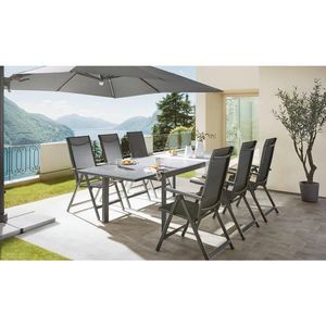 Ambia Garden ZÁHRADNÉ SKLADACIE KRESLO, kov, plast, textil vyobraziť