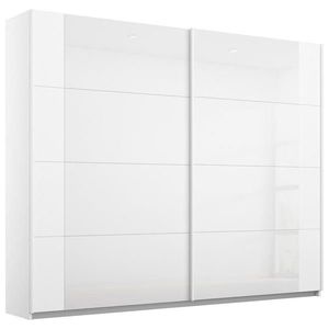 Rauch Möbel SKRIŇA S POS. DVER. – HOR.VED, biela, biela s vysokým leskom, 226/210/62 cm vyobraziť