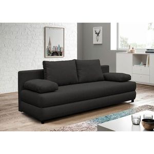 P & B ROZKLADACIA POHOVKA, textil, antracitová vyobraziť