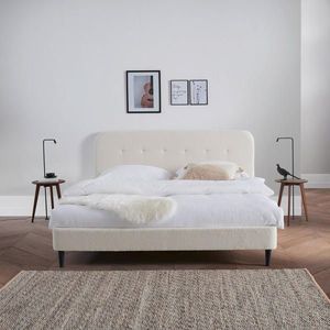 Livetastic ČALÚNENÁ POSTEĽ, 180/200 cm, biela vyobraziť