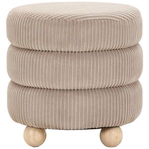 Xora TABURETKA, drevo, textil, 42/41/42 cm vyobraziť