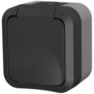 Zásuvka Z/U AQUA PRO IP55 grey 60324 vyobraziť