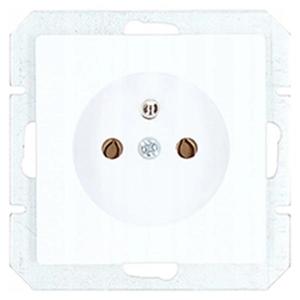 Jedna zásuvka Z/U MEDIUM white 17664 vyobraziť