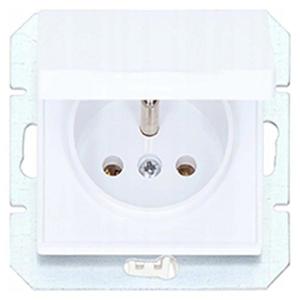 Jedna zásuvka IP44MEDIUM white 17665 vyobraziť