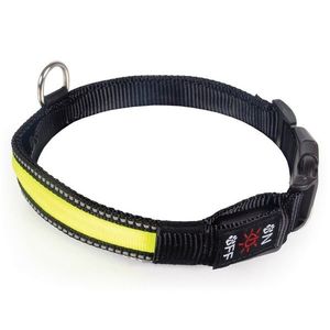 Tommi Dobíjecí LED obojek veľ. M, 40 - 50 cm, zelená vyobraziť