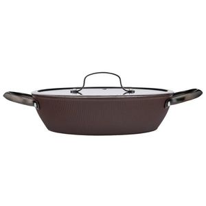 Valdinox Kastról plytký s pokrievkou Stripes 28 cm, 3, 2 l vyobraziť