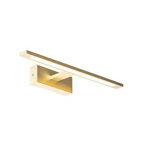Nástenná lampa mosadz 41, 5 cm vrátane LED IP44 - Jerre vyobraziť
