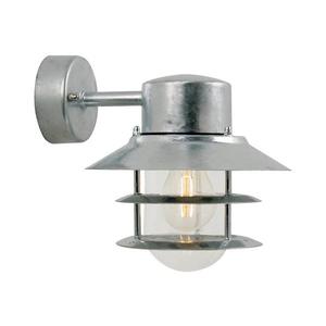 Nordlux Nordlux - Vonkajšie nástenné svietidlo BLOKHUS 1xE27/60W/230V IP54 strieborná vyobraziť
