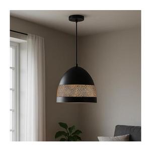 ONLI ONLI - Luster na lanku POLLY 1xE27/22W/230V čierna vyobraziť