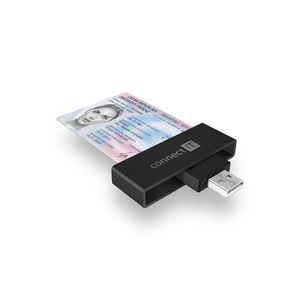 CONNECT IT CONNECT IT CFF-3000-BK - Čítačka eObčaniek a čipových kariet 5V vyobraziť