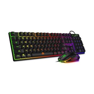 CONNECT IT CONNECT IT CKM-3200-CS - LED RGB Káblová herná klávesnica a herná myš čierna vyobraziť
