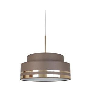 HEXE Luster na lanku TAMI 1xE27/60W/230V hnedá/zlatá vyobraziť