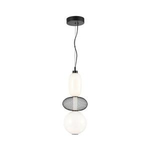 LED Luster na lanku ARAME LED/23W/230V pr. 22 cm čierna vyobraziť