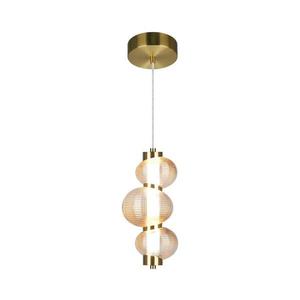 LED Luster na lanku BOLLA LED/12W/230V pr. 16 cm zlatá vyobraziť