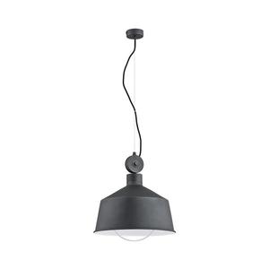 Luster na lanku CORA 1xE27/15W/230V šedá vyobraziť