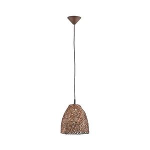 Luster na lanku CONGO 1xE27/15W/230V hnedá vyobraziť