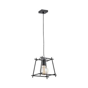 Luster na lanku NETI 1xE27/15W/230V čierna vyobraziť