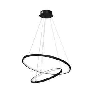 LED Luster na lanku HOOP LED/51W/230V pr. 60 cm 4000K čierna vyobraziť