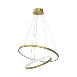 LED Luster na lanku HOOP LED/51W/230V pr. 60 cm 4000K zlatá vyobraziť