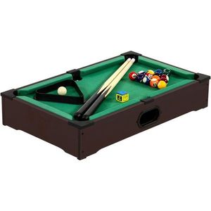 GamesPlanet® 40541 Mini pool biliard s príslušenstvom 51 x 31 x 10 cm, tmavý vyobraziť